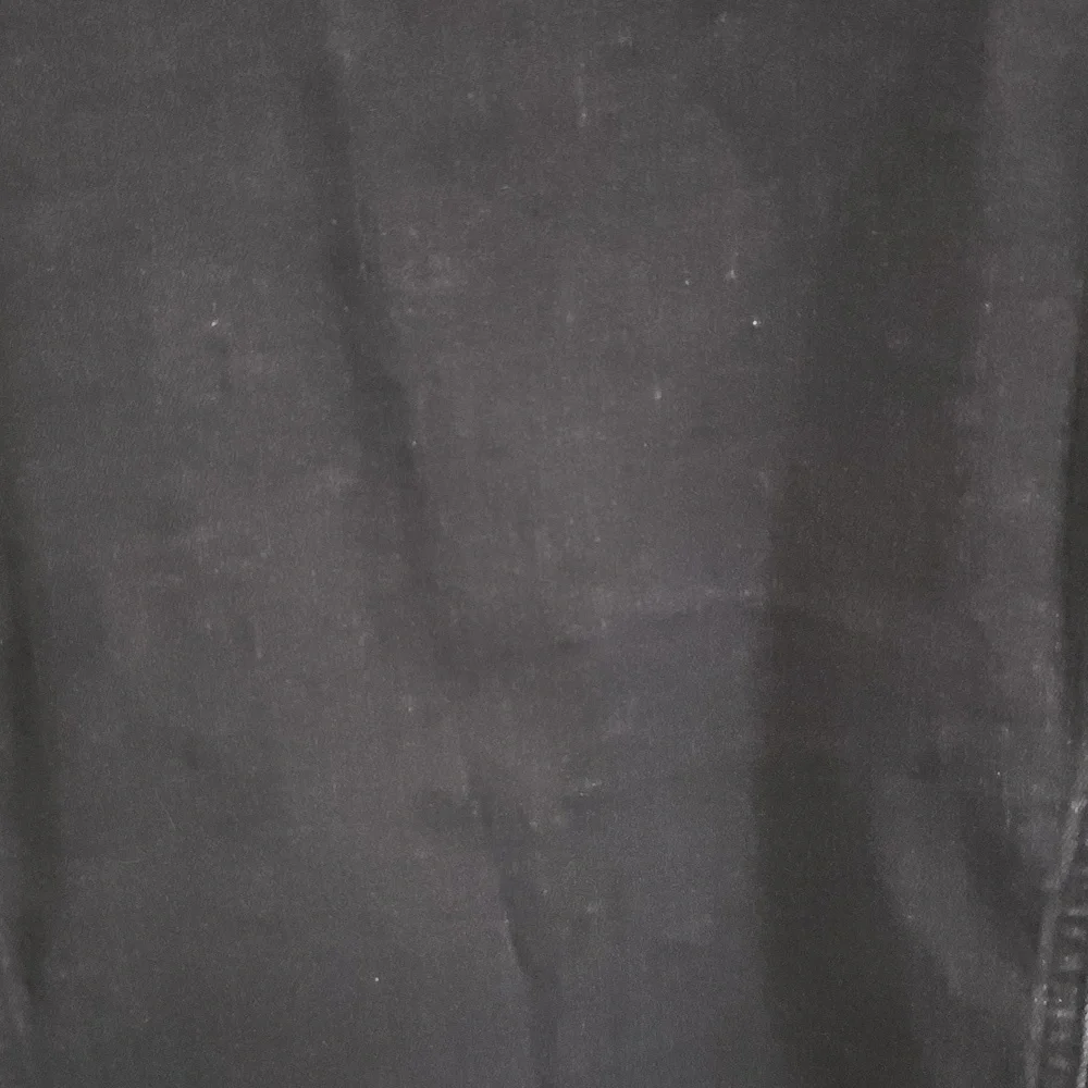 Distressed Black Cropped Denim Bolero Jacket โ Size Large - Picture 9 of 9